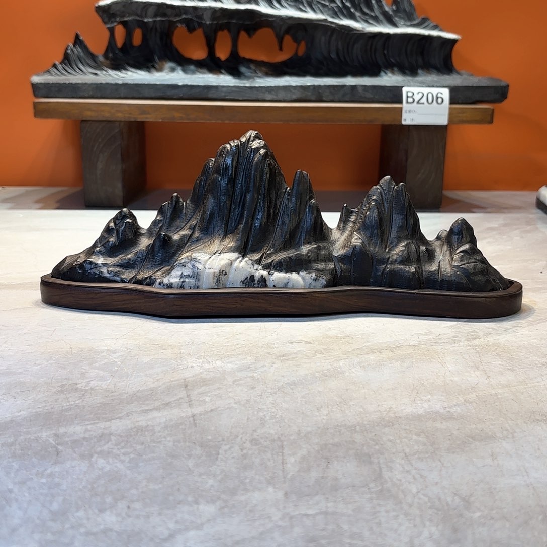 摆件吾*罗灵璧石奇石摆件 