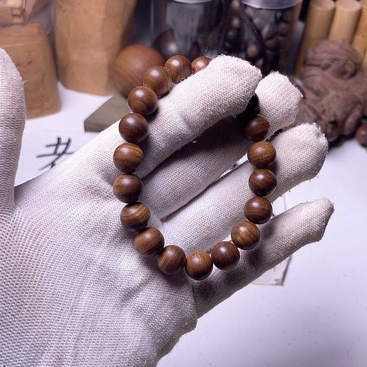 檀香木无事牌檀香木1.0单圈横纹虎皮沉水