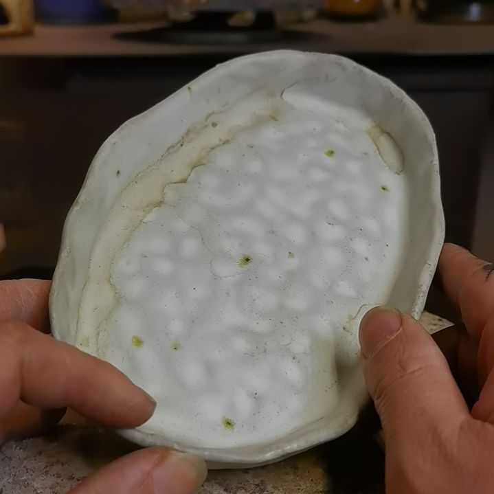 盘手工高温原矿窑变