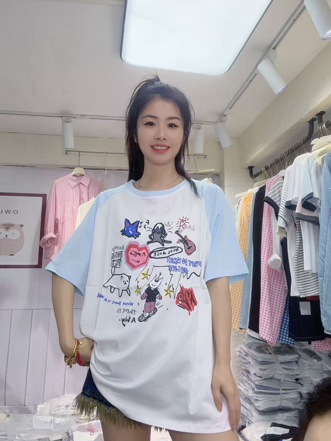 短袖老钱风X7大版本