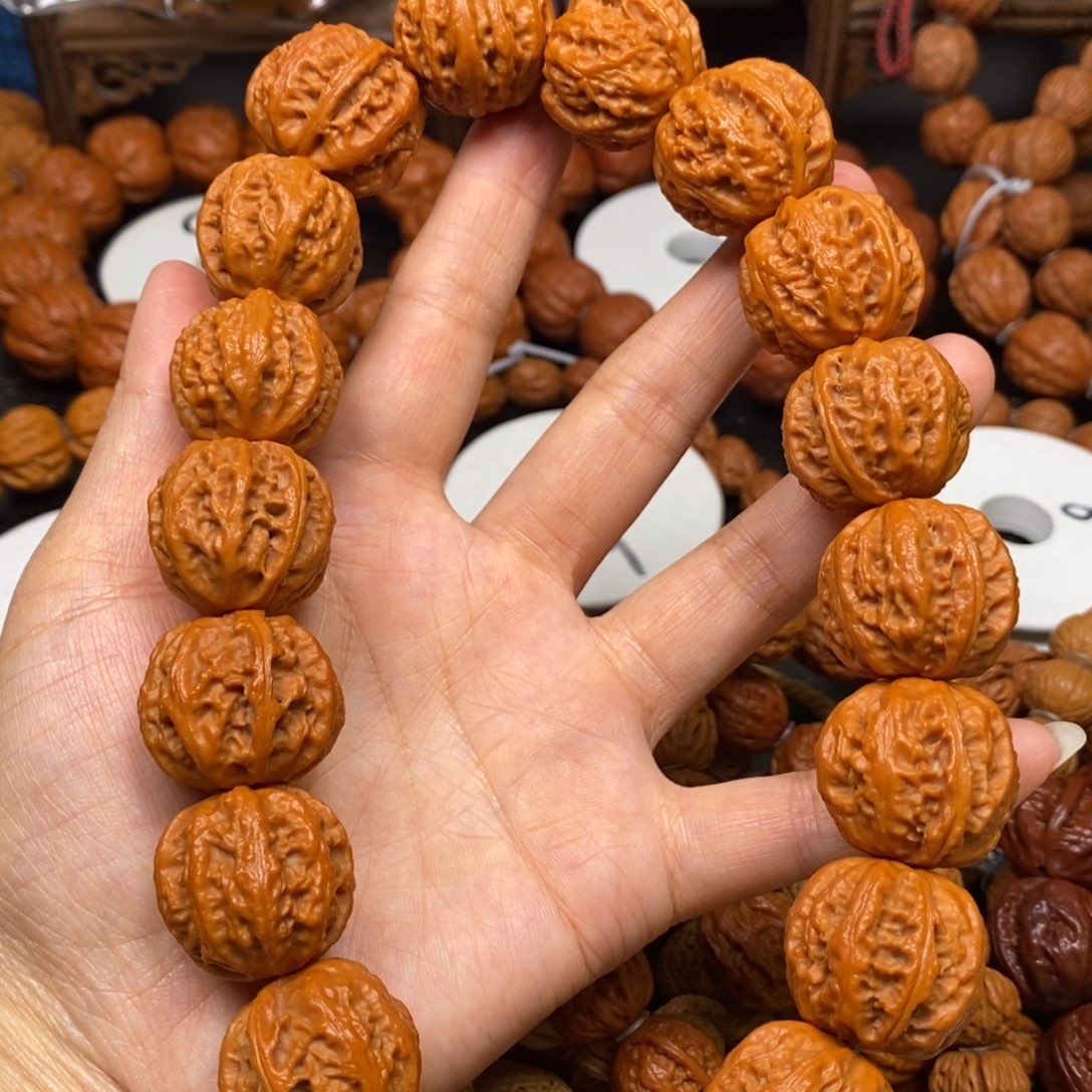 桃核手串王*粗筋八棱
