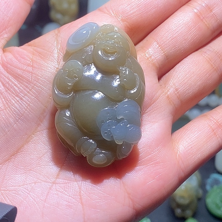 和田玉挂件未镶嵌