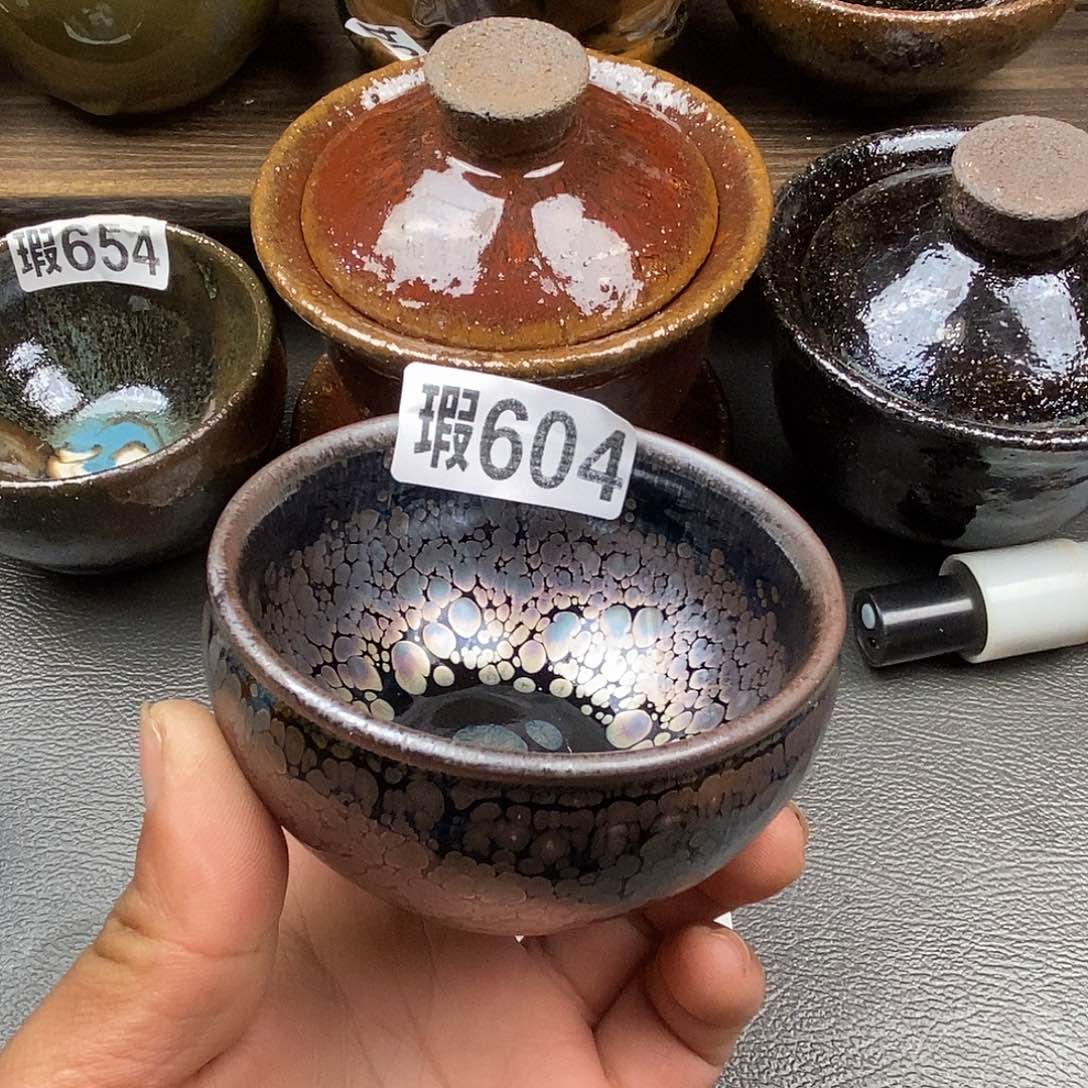 茶盏微瑕建盏主人杯子