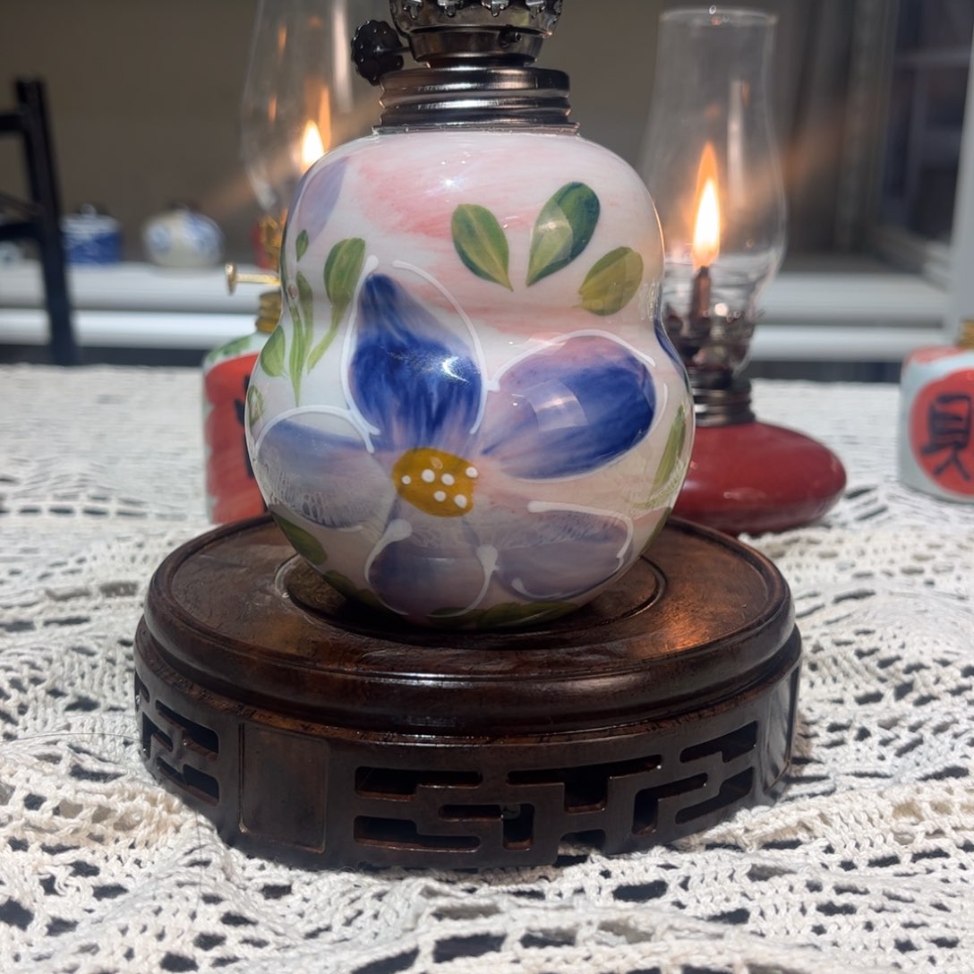 摆件景德镇陶瓷香薰灯