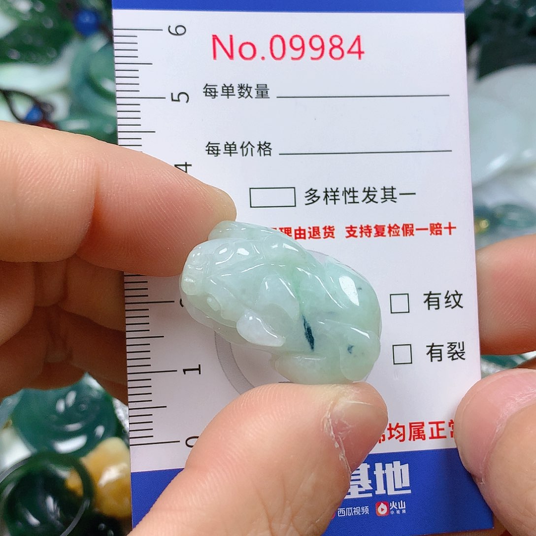 翡翠颈饰未镶嵌天然翡翠