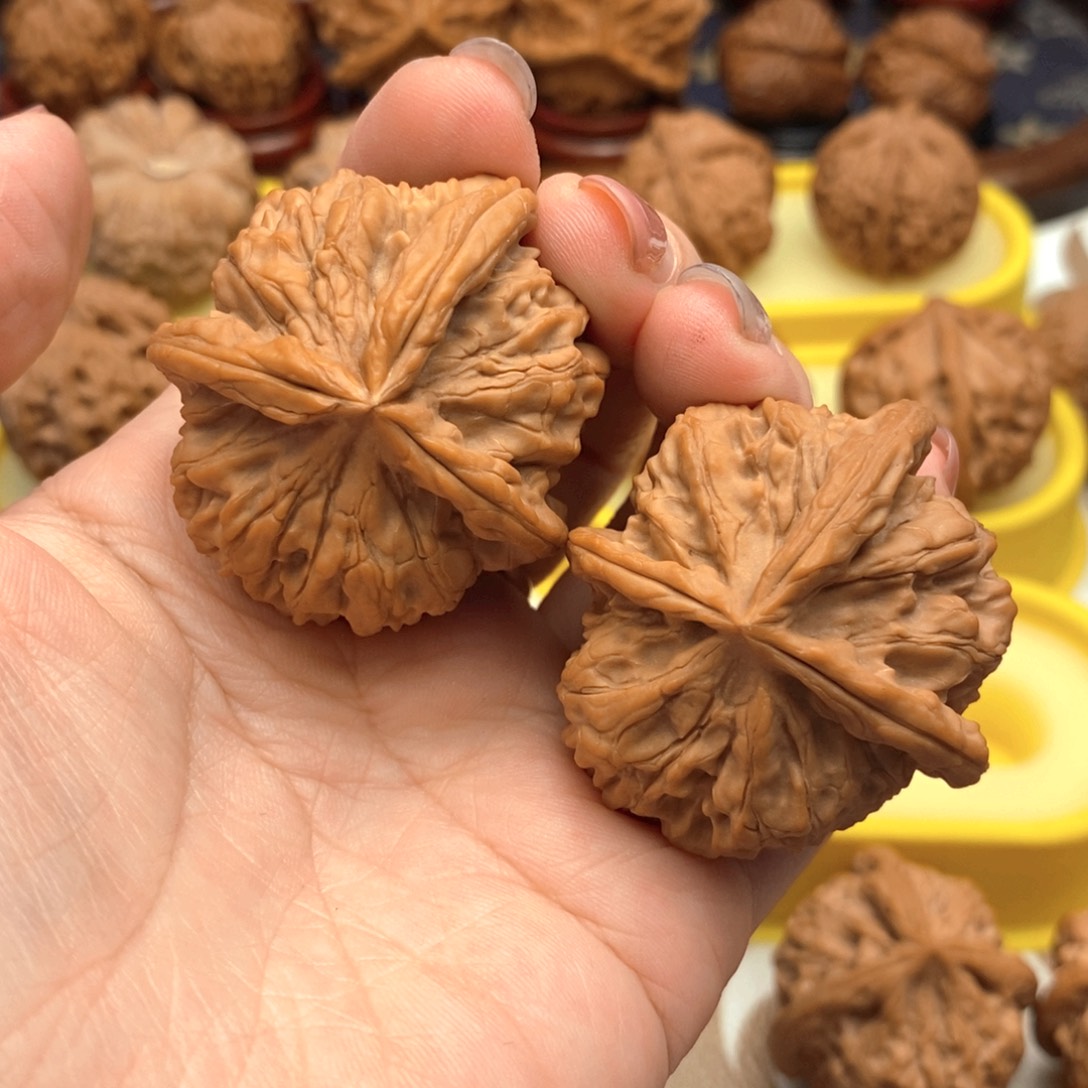 把件文玩核桃44尺全品玉玺丁
