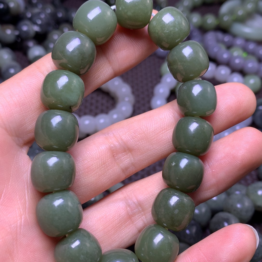 未镶嵌手串和田玉14