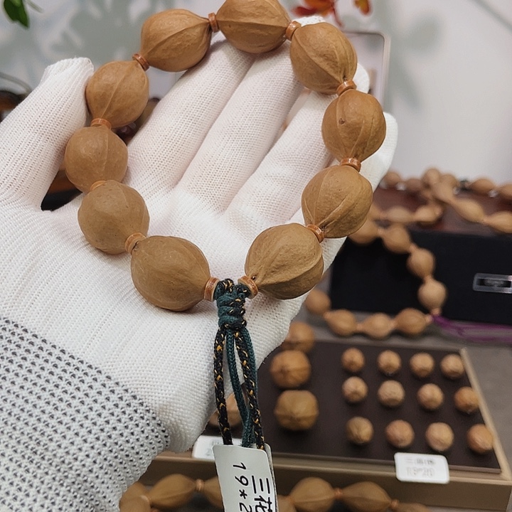 一***࿐原生态梅林铁核手串