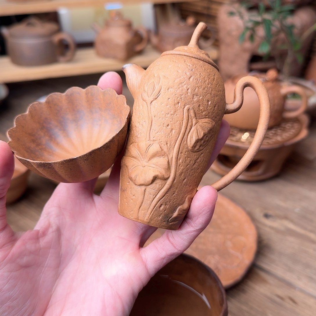 原矿老岩泥茶器系列