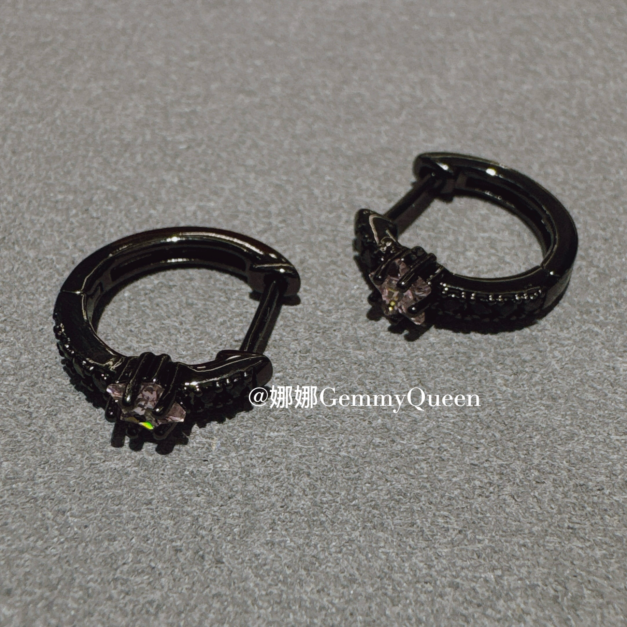 铜合金合成锆石耳饰 娜娜GemmyQueen耳环GQ10662