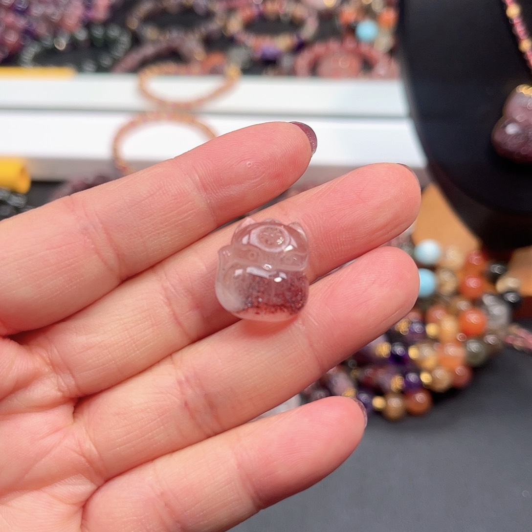 水晶颈饰未镶嵌订制