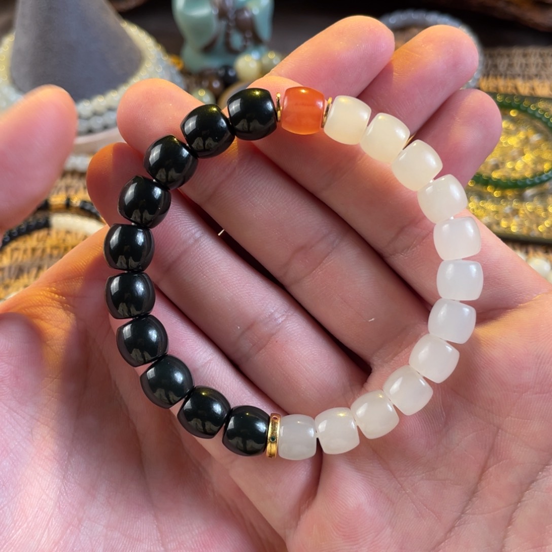 未镶嵌手串和田玉