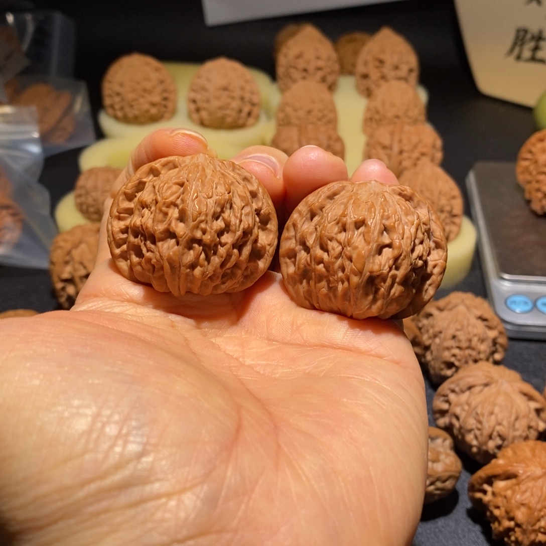 文玩核桃吊坠磨盘39