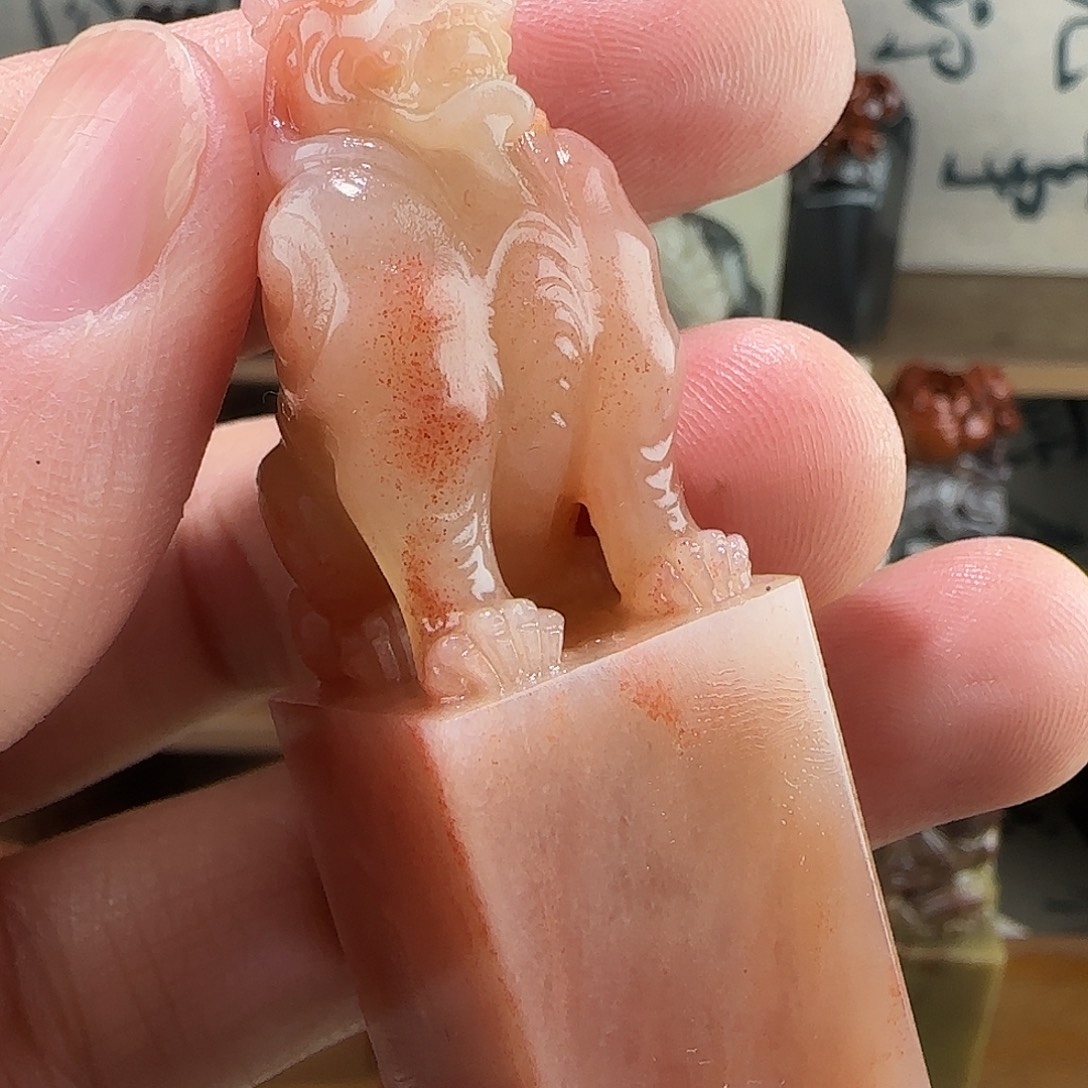 印石寿山石017老挝保利石