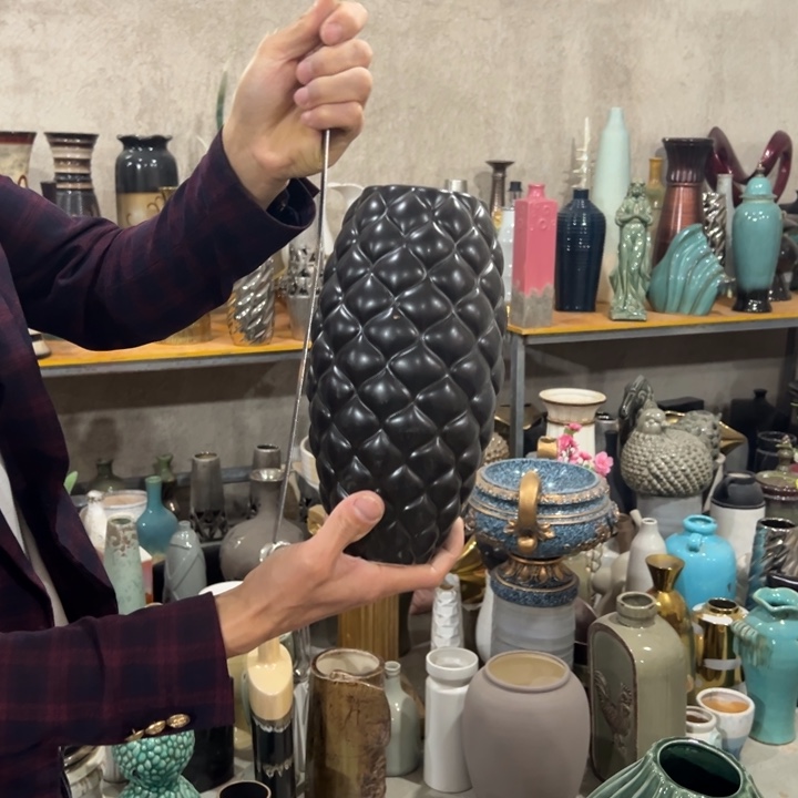 瓶高度25厘米口径7厘米微瑕捡漏