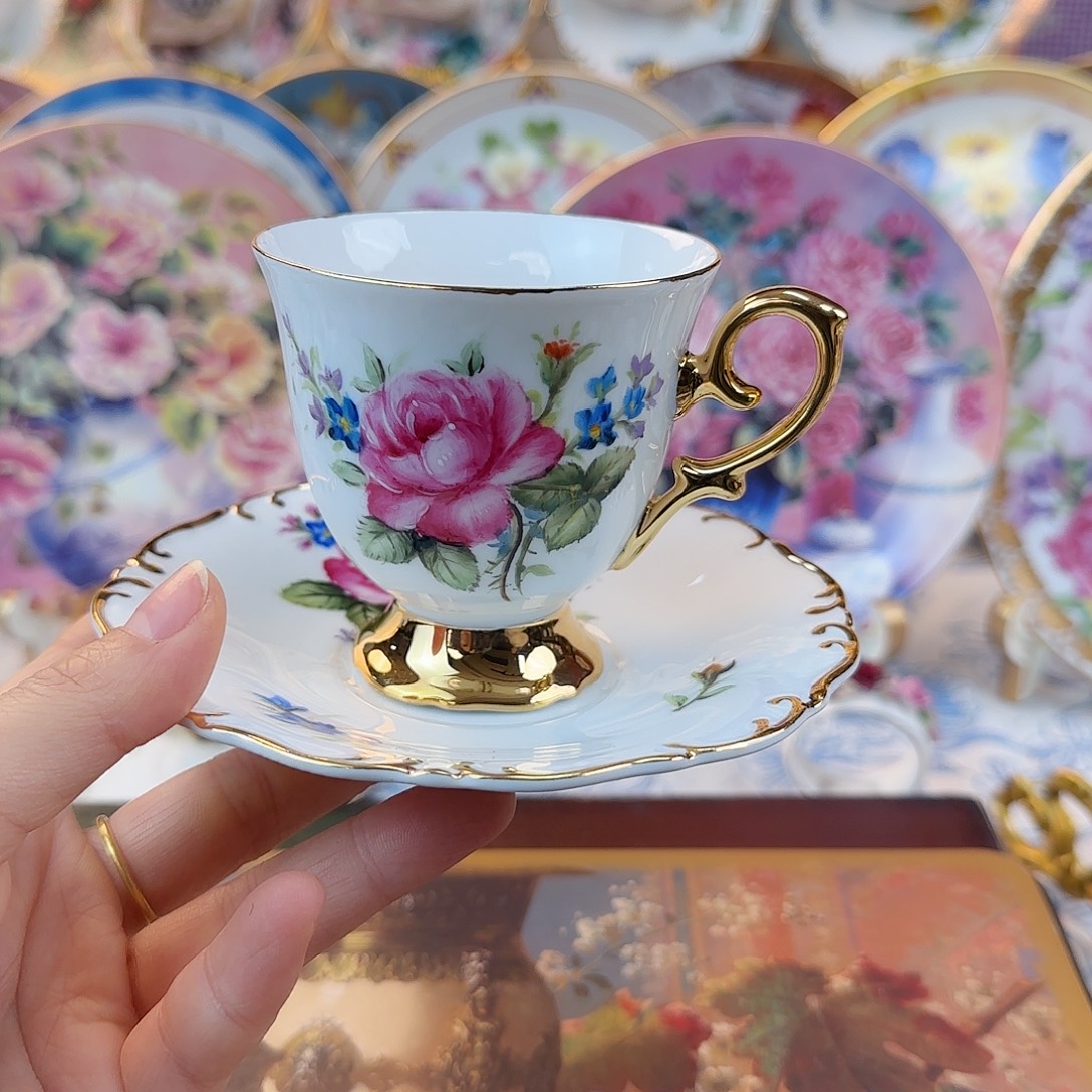 欧洲精选瓷器咖啡杯