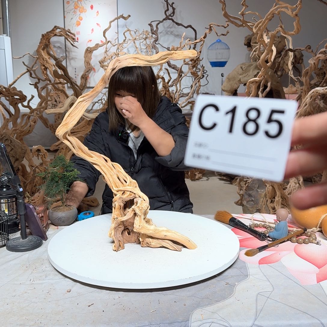 风车木（黑檀木）牛*