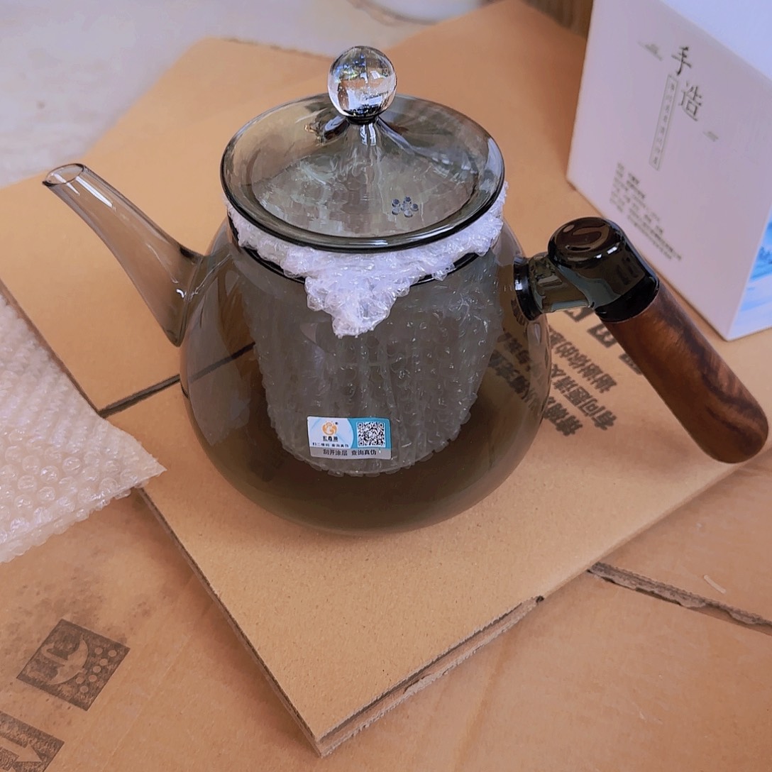高硼硅玻璃茶水分离款Z109黑