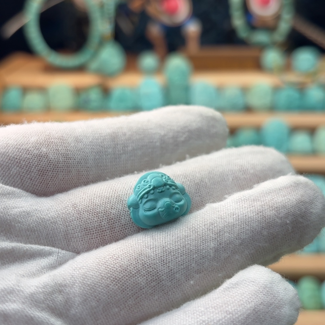 绿松石未镶嵌配饰