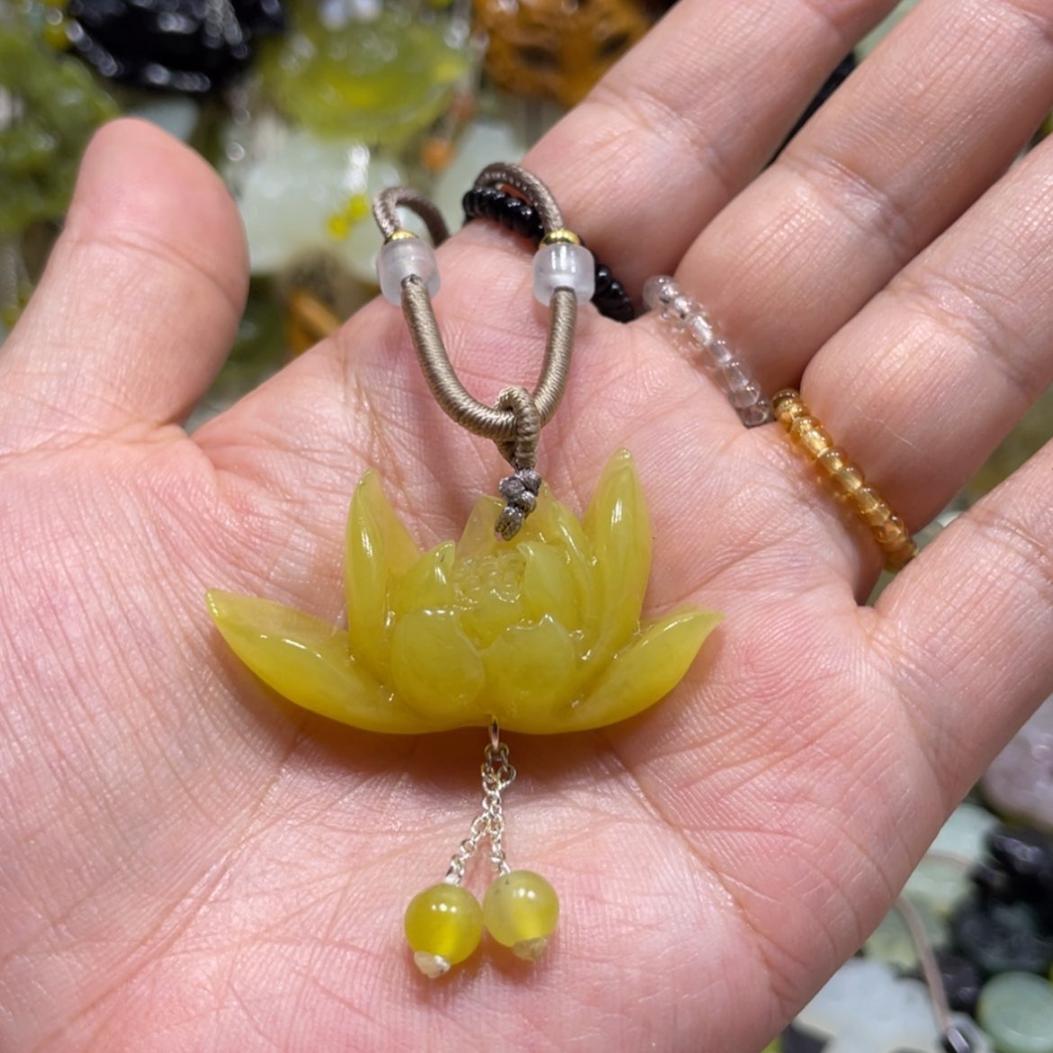 【闪购商品】岫玉颈饰未镶嵌62吊坠