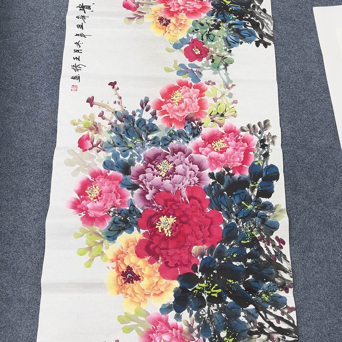 国画国画纯手绘作品