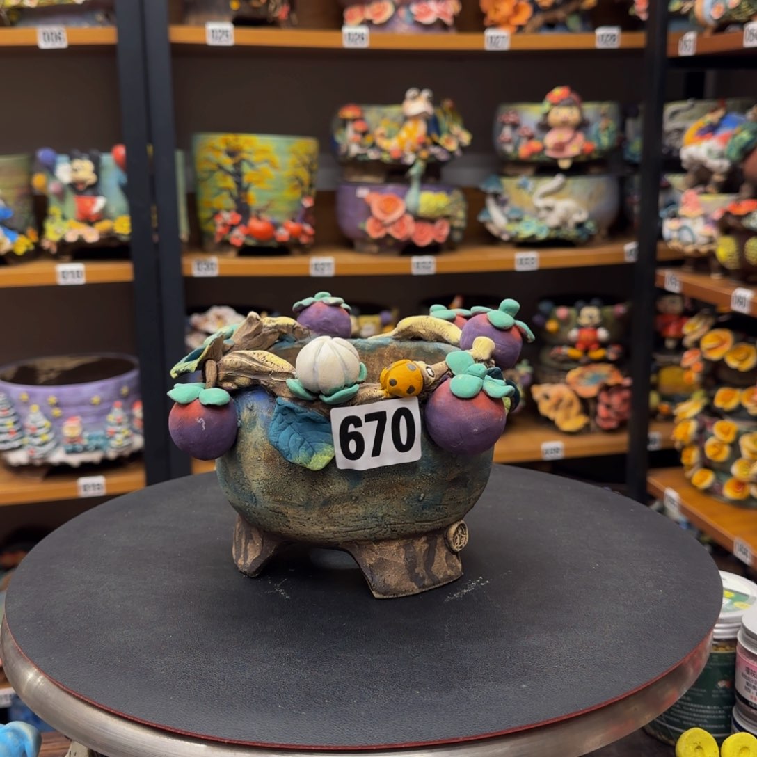 【闪购商品】粗陶手捏