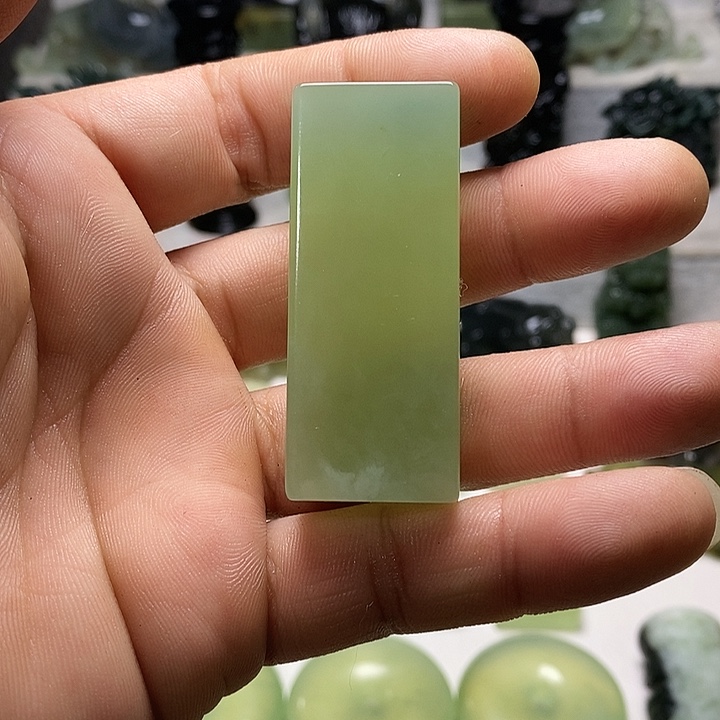 岫玉挂件未镶嵌岫玉