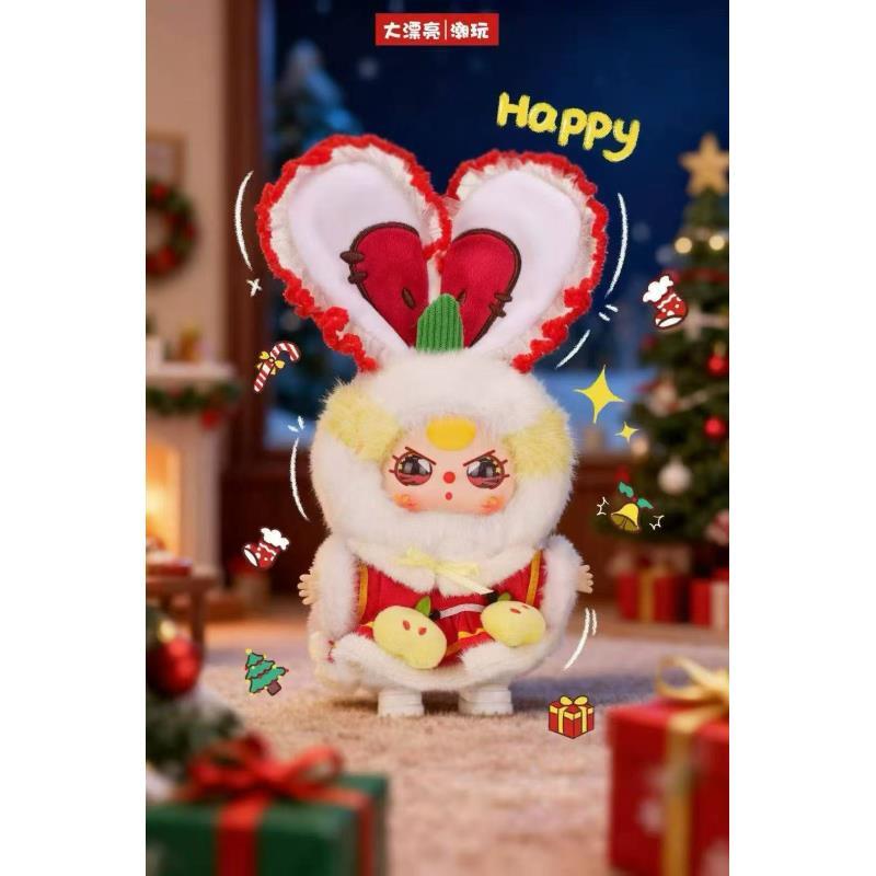 【拆盒】娃三岁_圣诞快乐毛绒系列-只只潮玩摆件盲盒