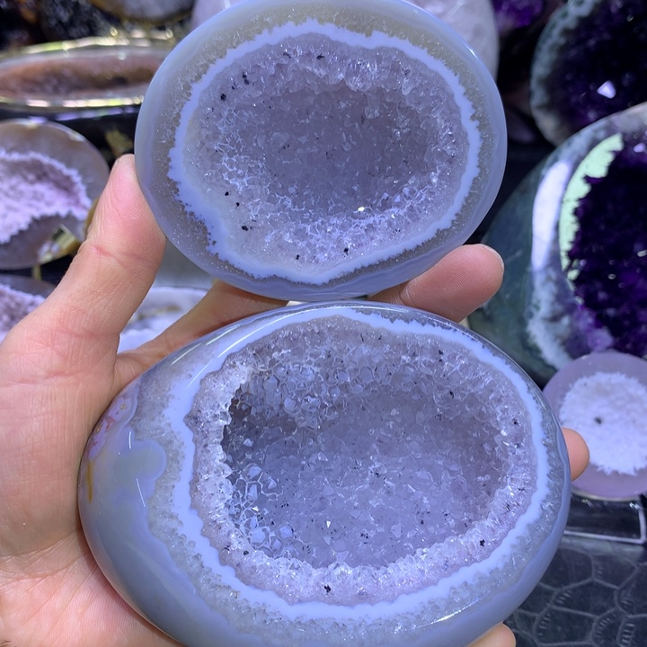 水晶宠粉全抛盆未镶嵌