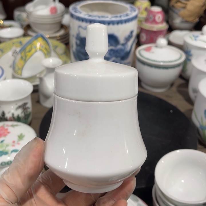 醴陵釉下高温瓷06瓷纯白温酒器