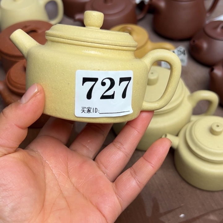 紫砂茶壶用****0本绿半手工220cc