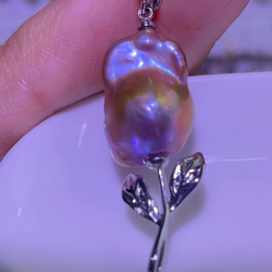 未镶嵌天然淡水珍珠吊坠淡水珍珠