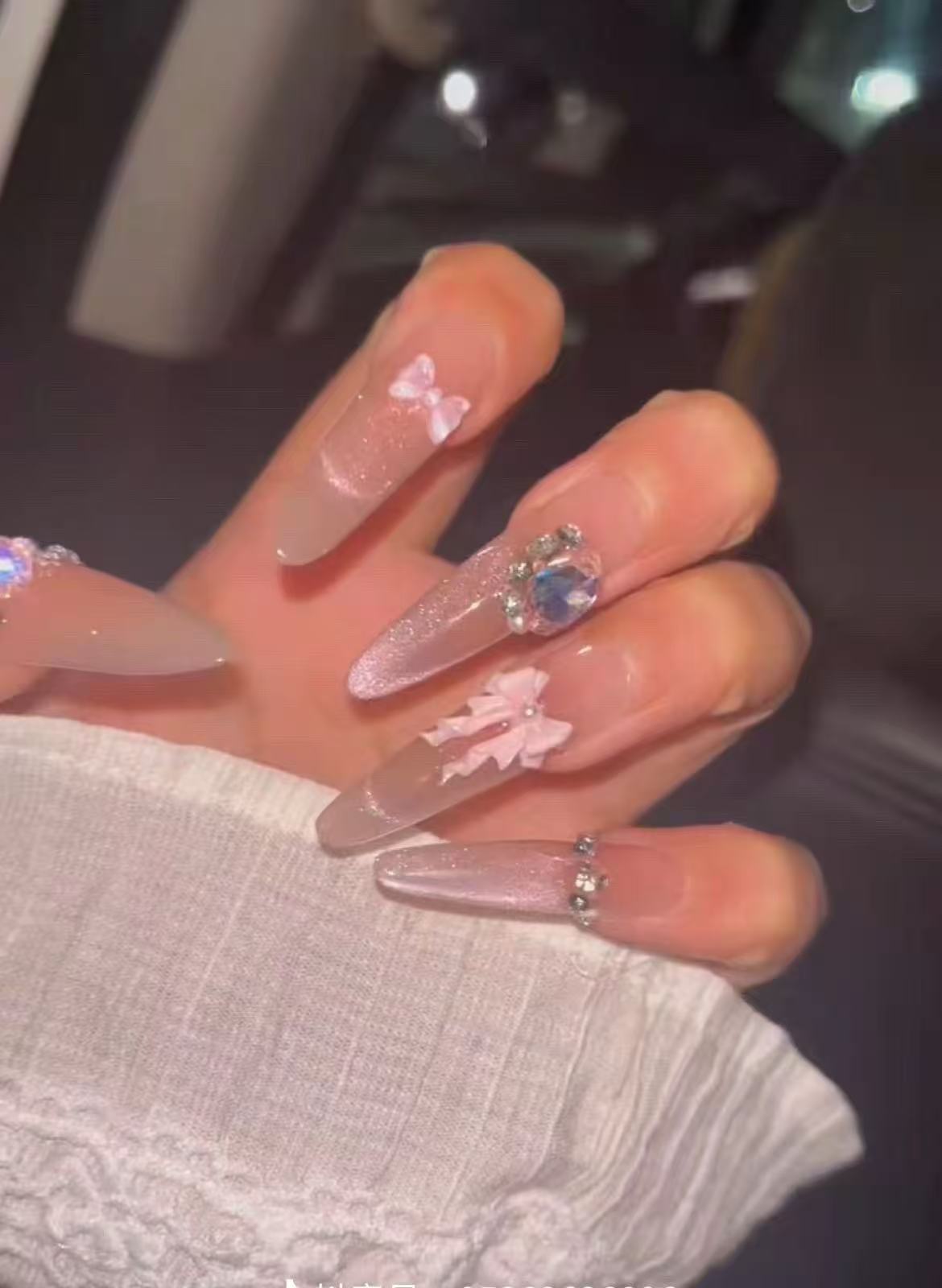 【下单备注编码无工具包】颜十玖手工穿戴甲【默认瑕疵】NO退NO换