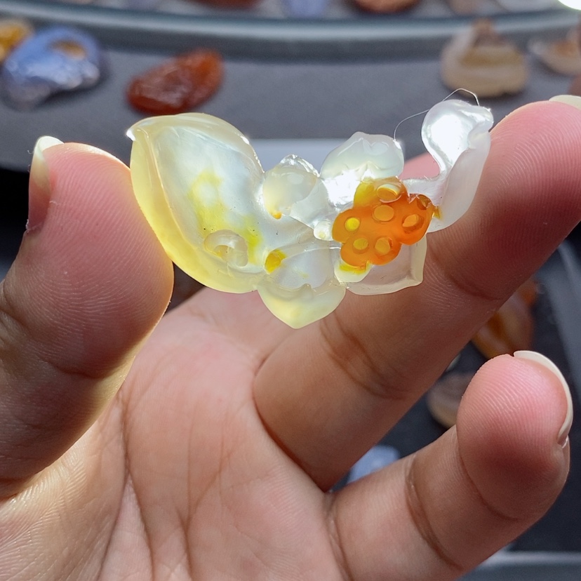 【闪购商品】未镶嵌吊坠定制玛瑙