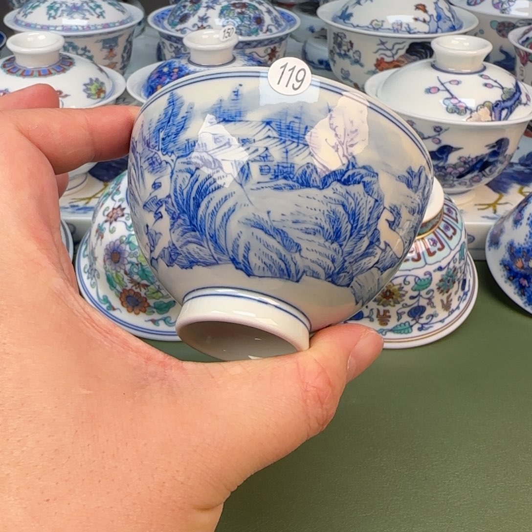 杯抖音闪购纯手工手绘119