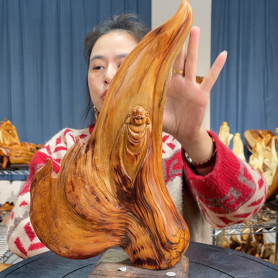 柏木（崖柏）随型艺术根雕