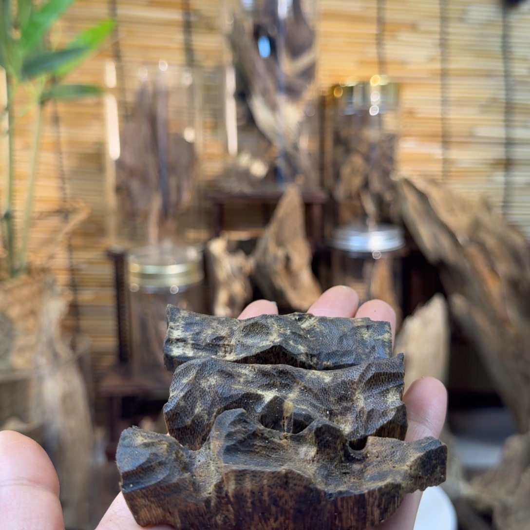 沉香碎屑沉香沉香包头23g