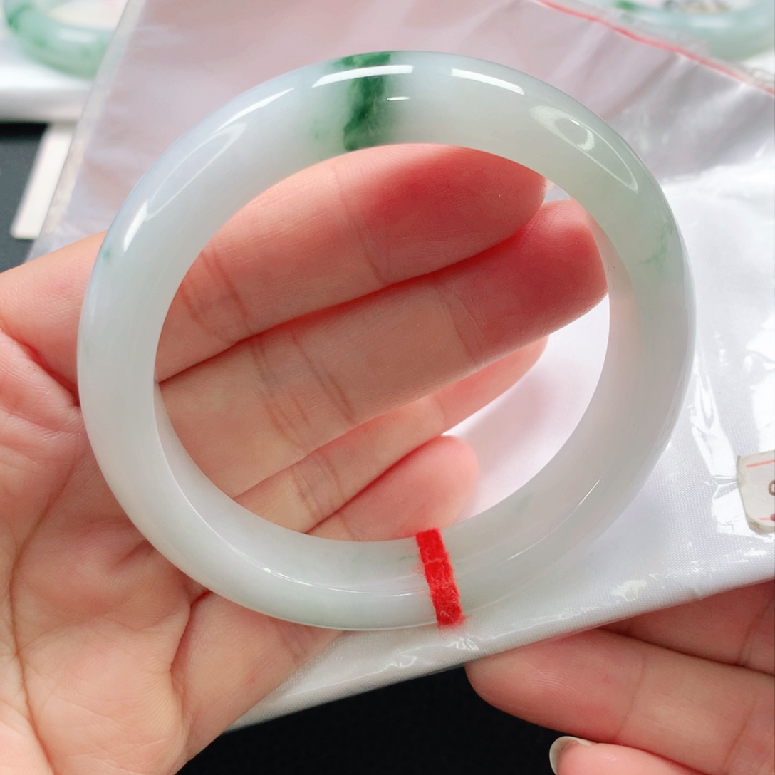 未镶嵌手镯翡翠57.5正