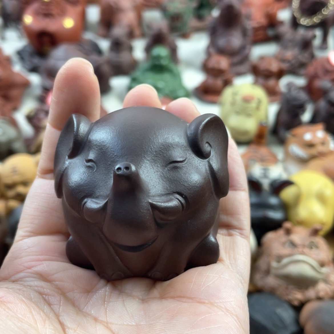 【闪购商品】紫砂茶宠紫砂小象
