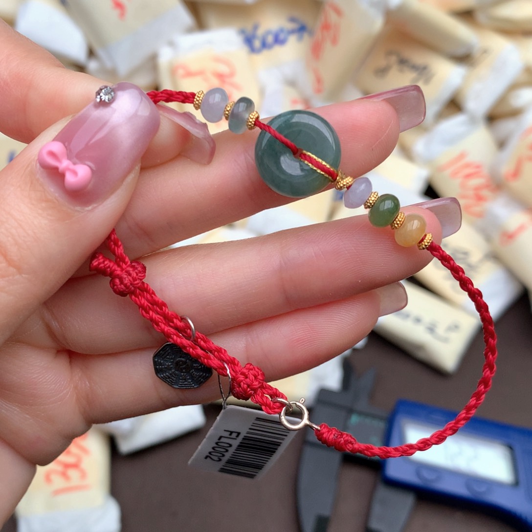 【闪购商品】翡翠手绳未镶嵌一