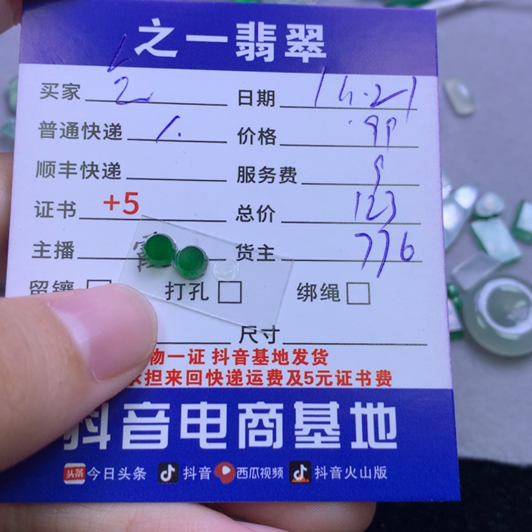 颈饰未镶嵌翡翠气****身