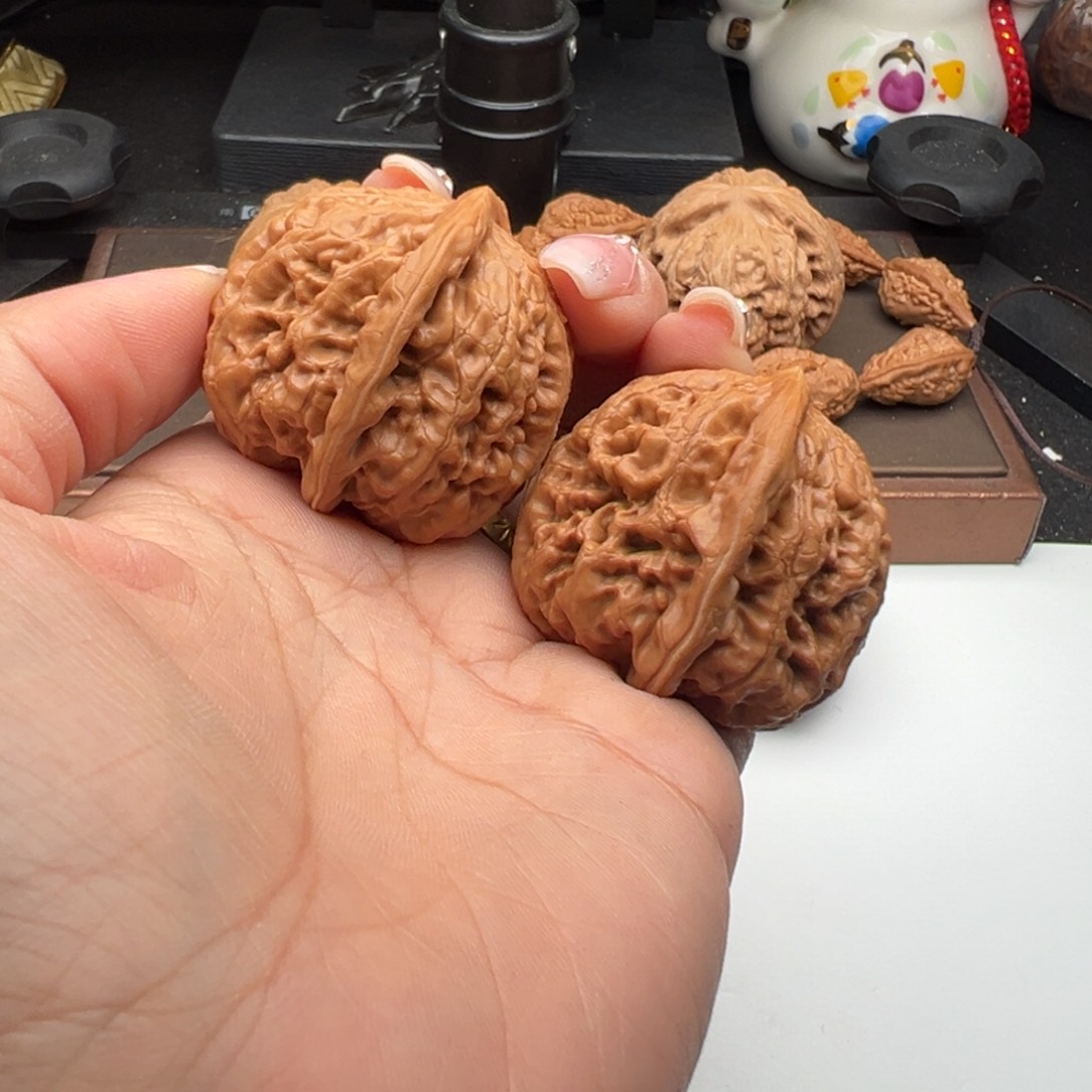 文玩核桃把件凤凰台39