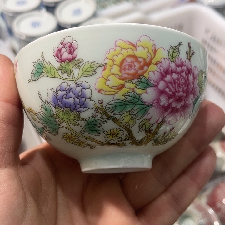 陶摆件景德镇陶瓷主人杯1233