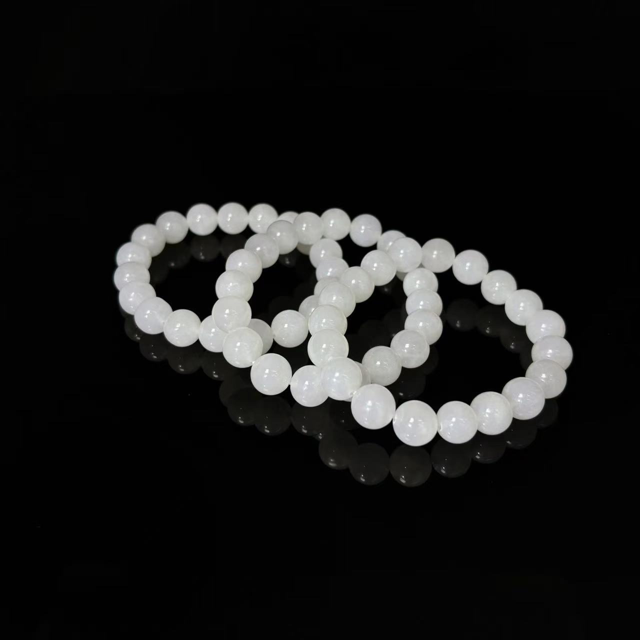 玄珠 和田玉 白玉手串10mm  4124  多样性发一件