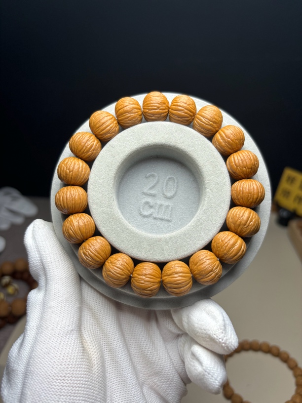 【陶物】原皮原色土豪手串