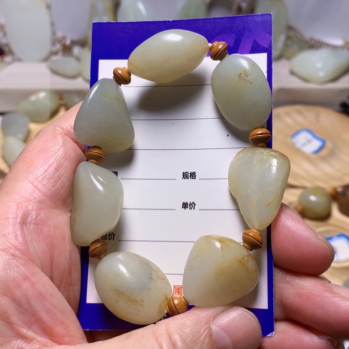 和田玉（白玉）手串未镶嵌