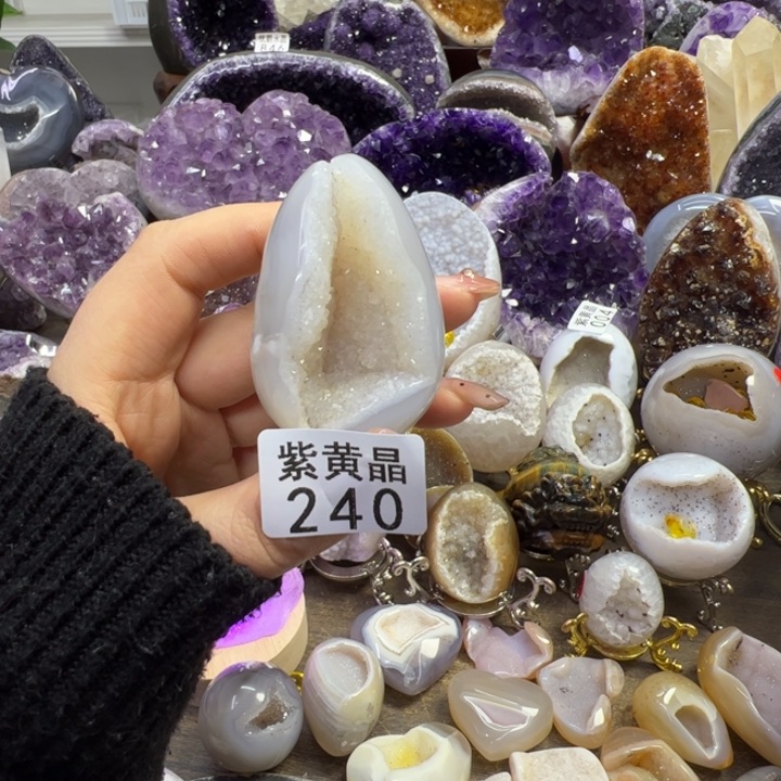 未镶嵌大型摆件（非配饰）紫晶240