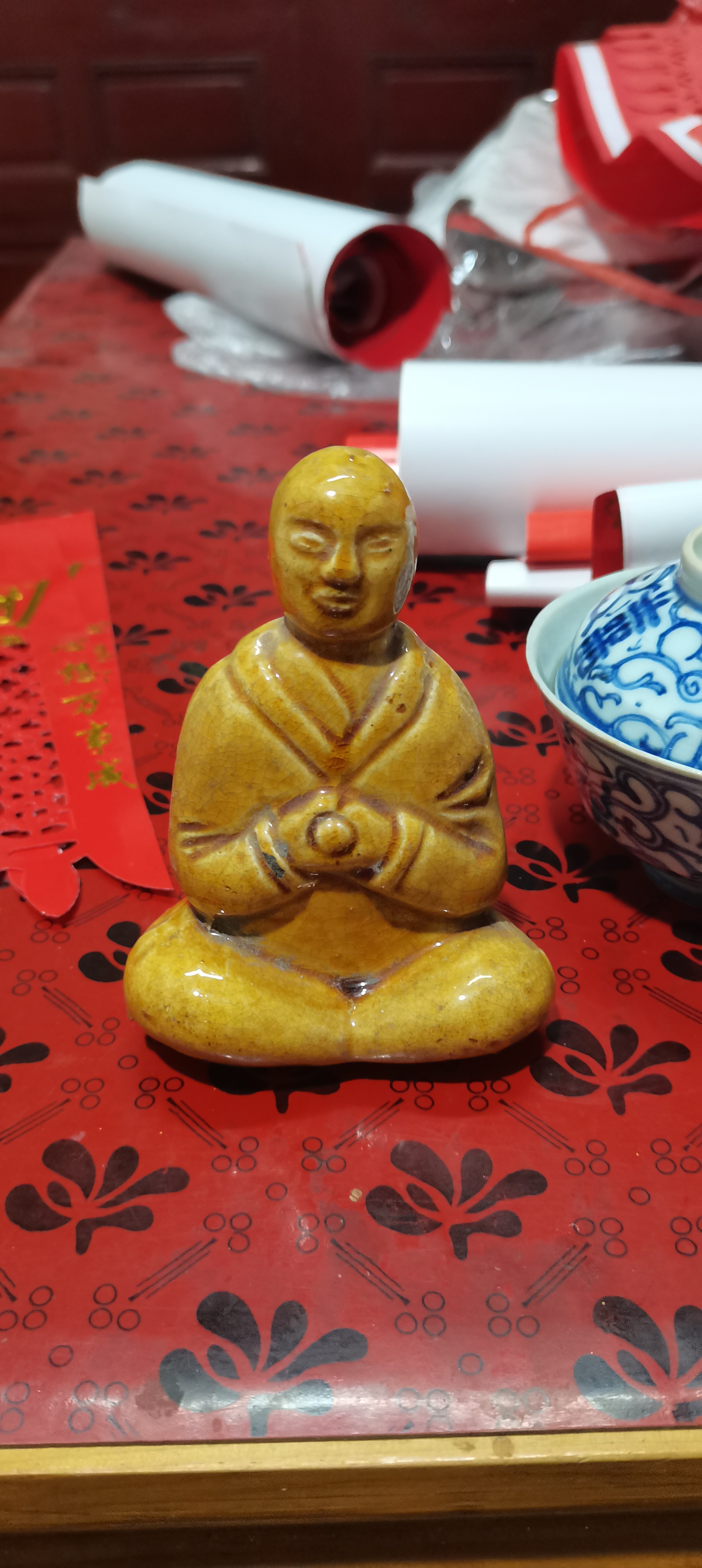 陶瓷摆件。理性出价，不退货不包邮