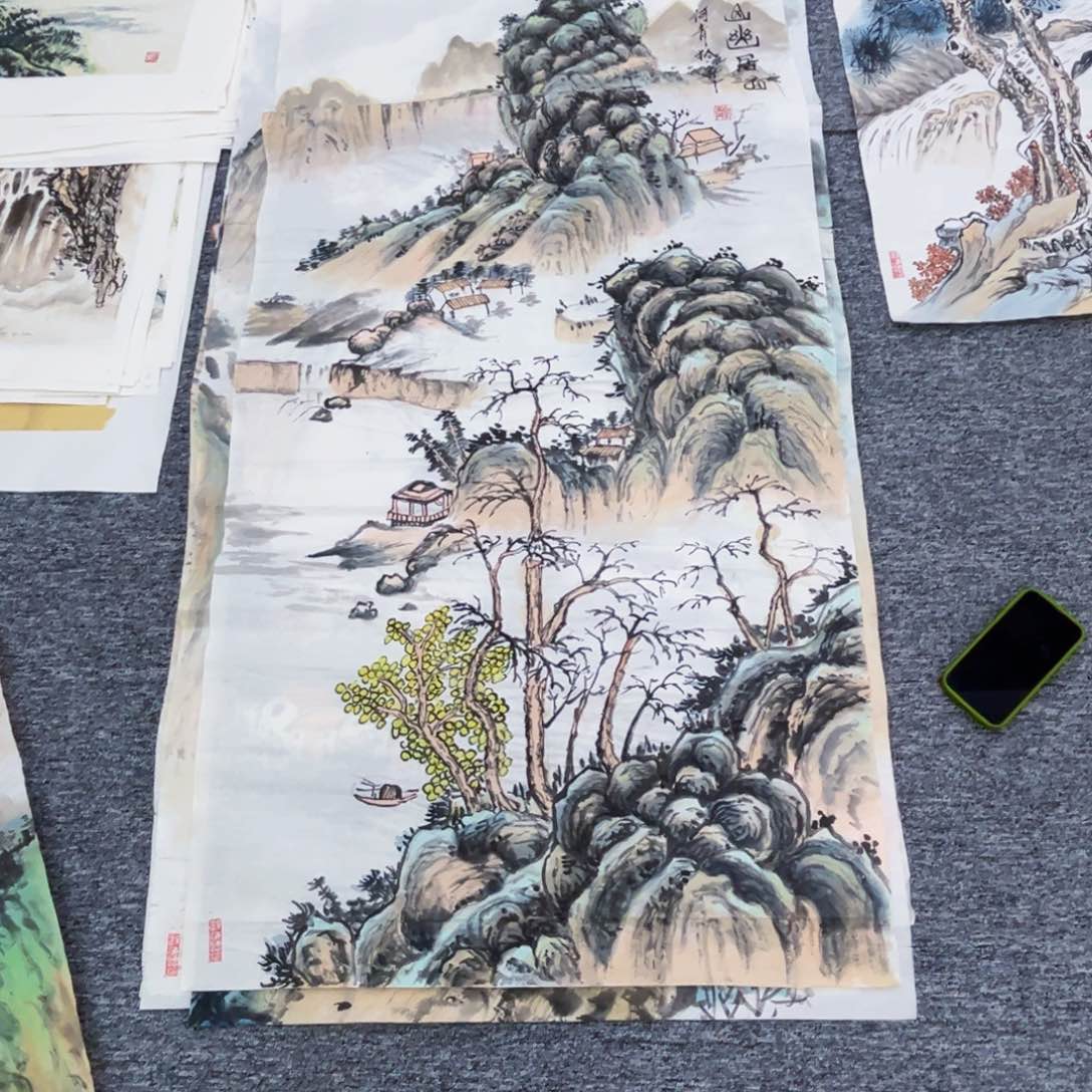 国画盏**饮绘画绘画绘画