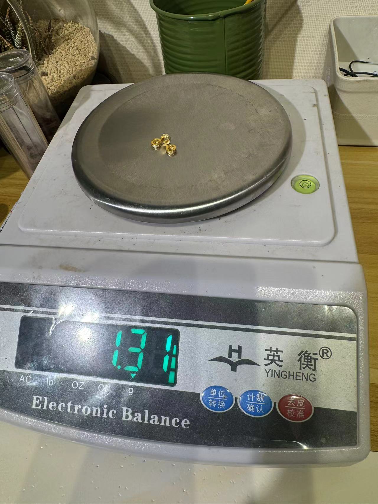 足金999吊坠    1.31克